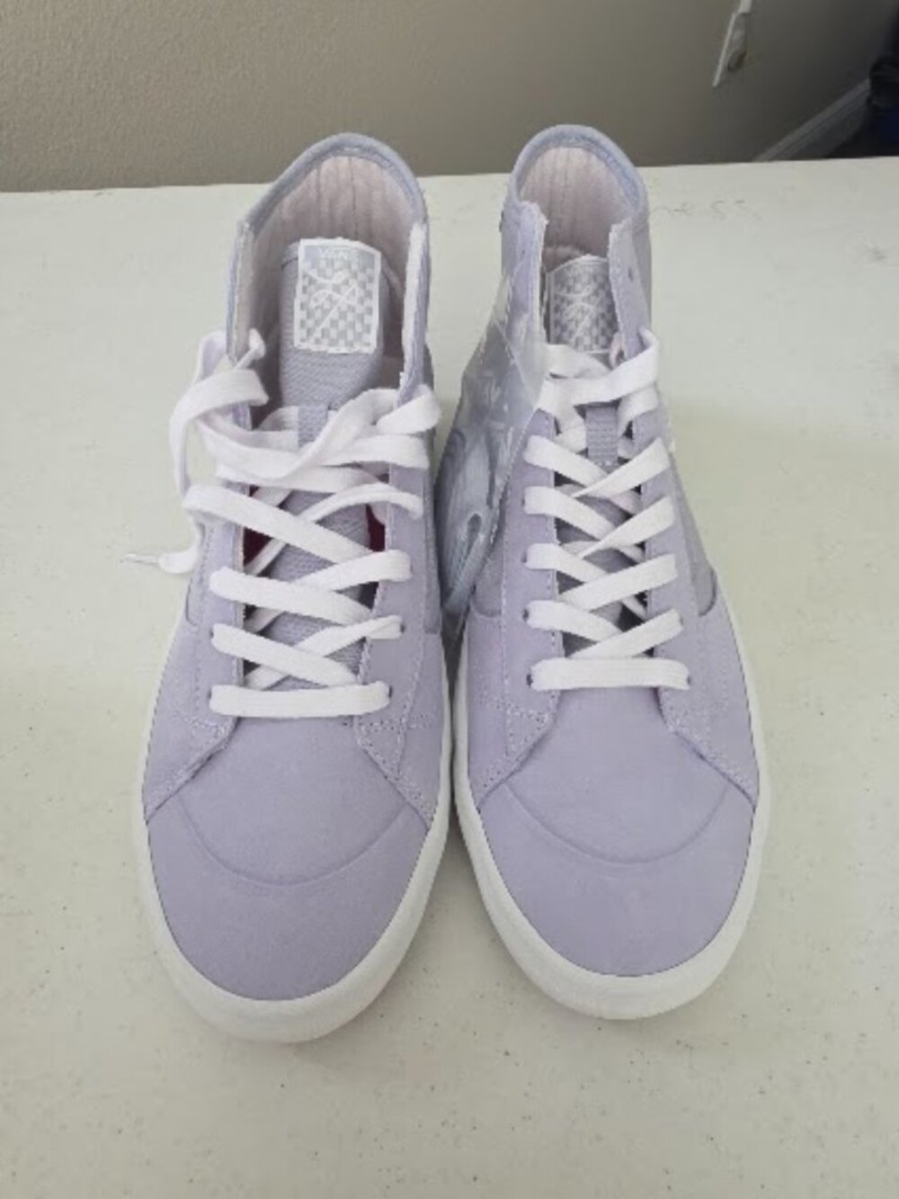 Vans The Lizzie Hi Lavender High Top Sneakers Men’s 11 NWT